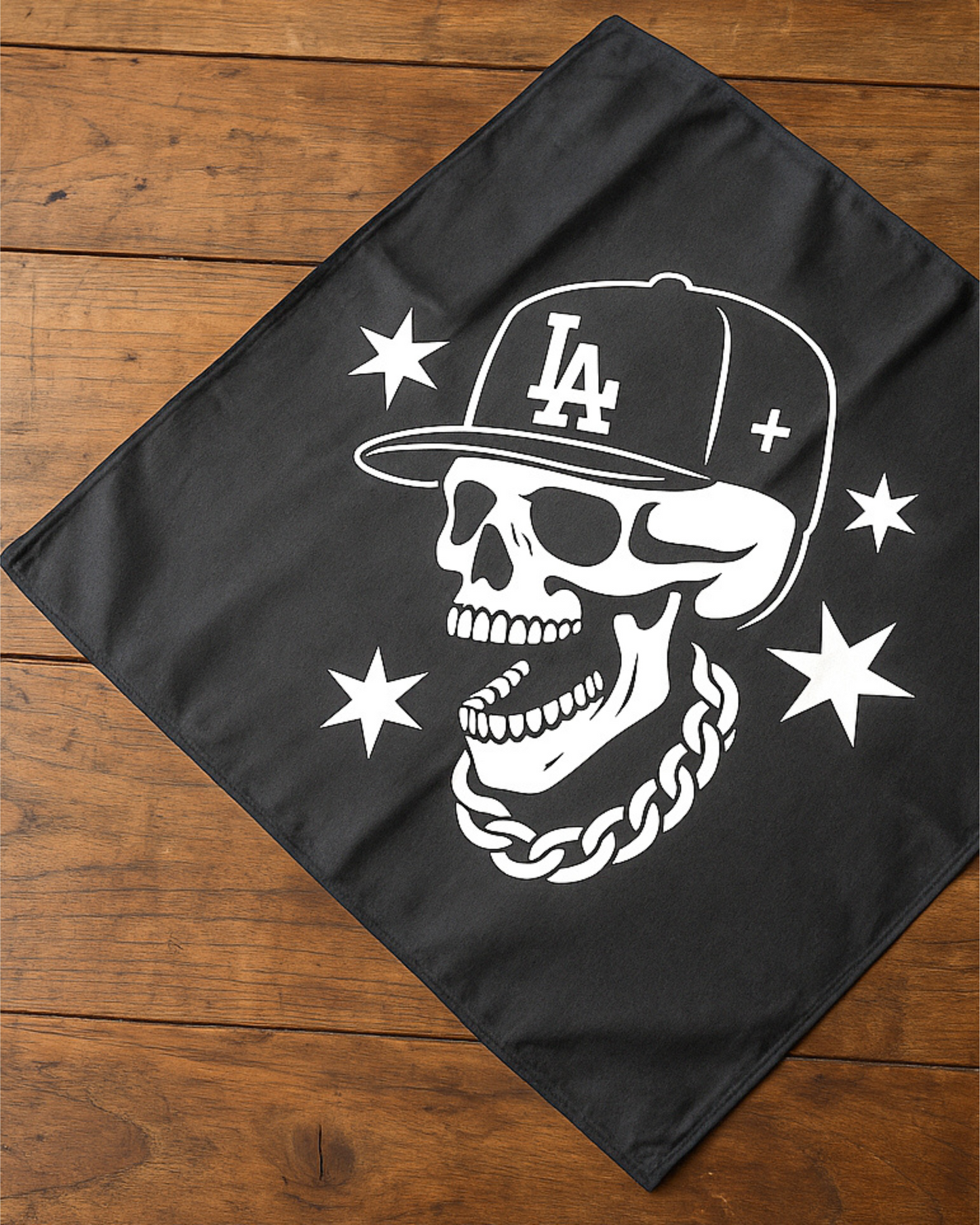 LA City Skull Large Bandana