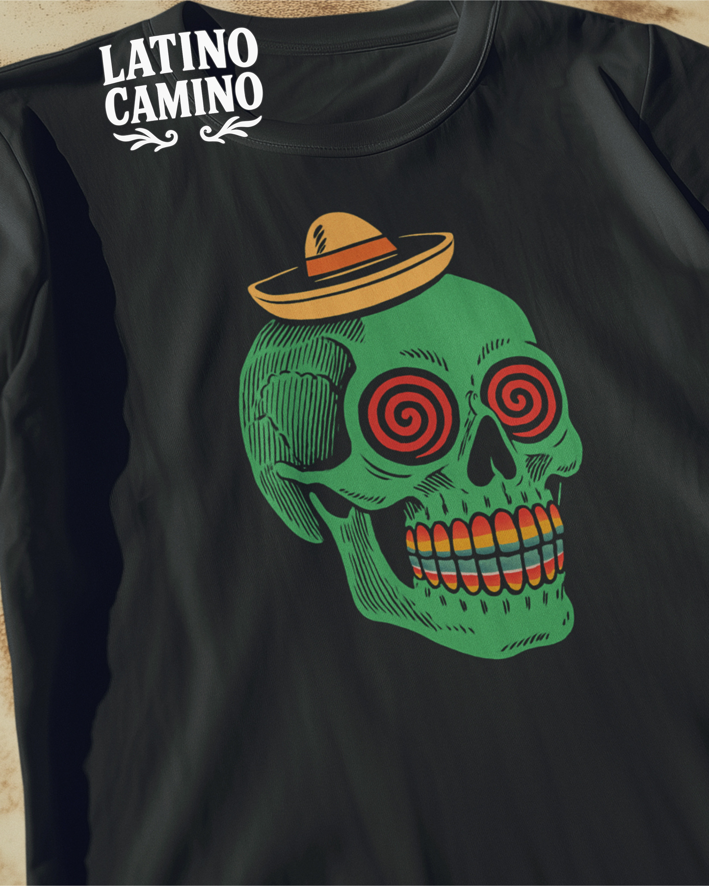 Crazy Eyes Skull Tshirt