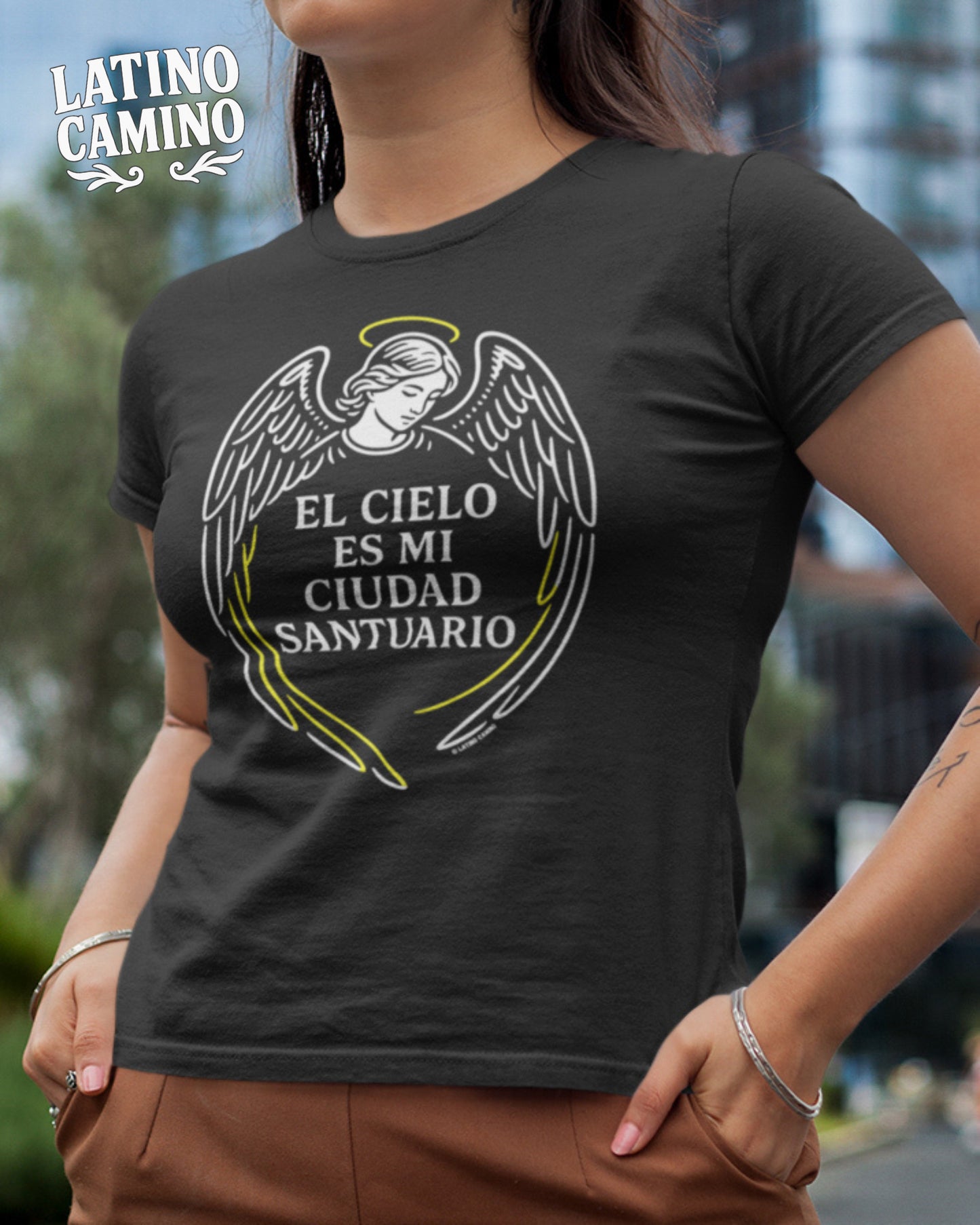 Heaven is My Sanctuary City Tshirt