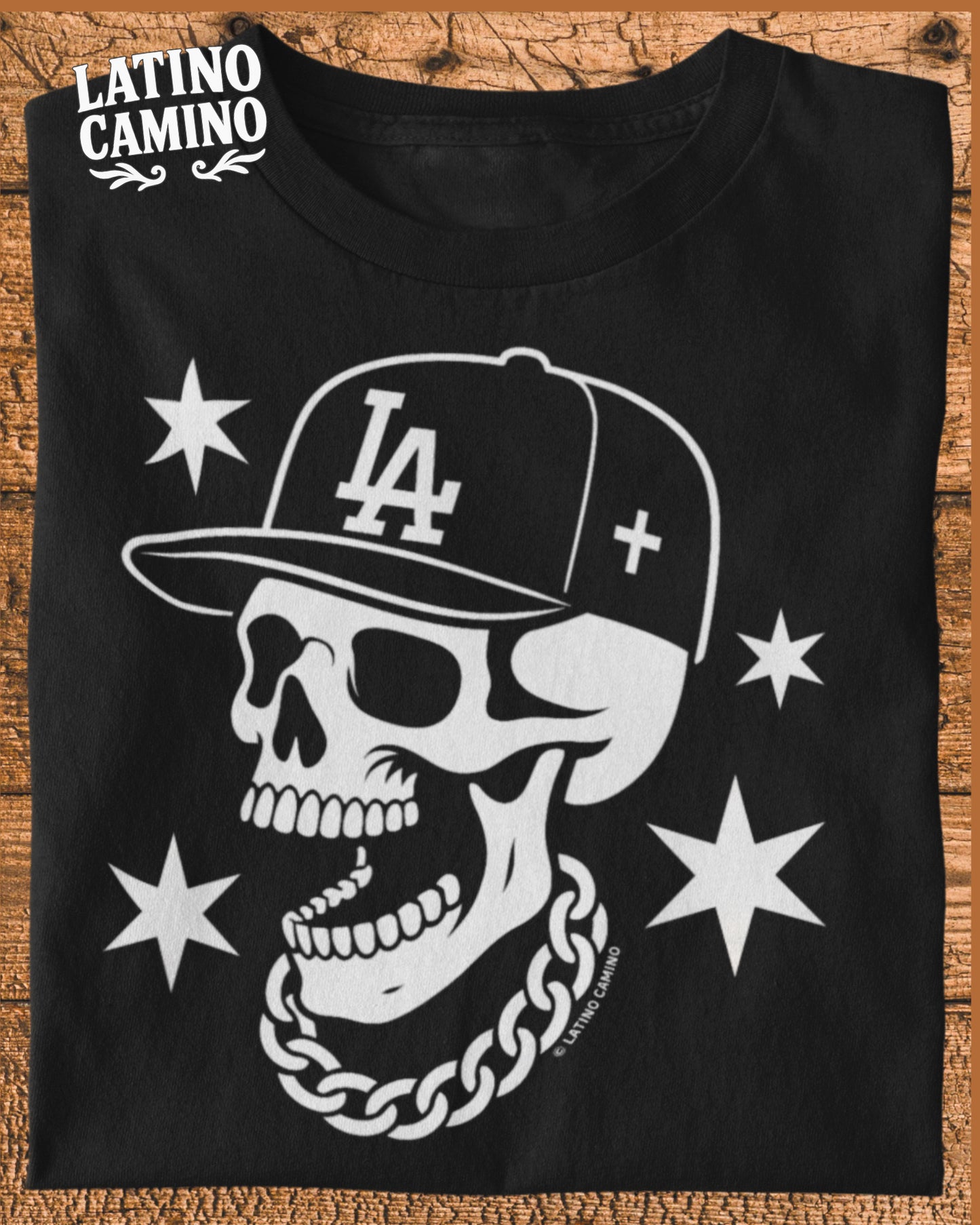LA City Skull Tshirt