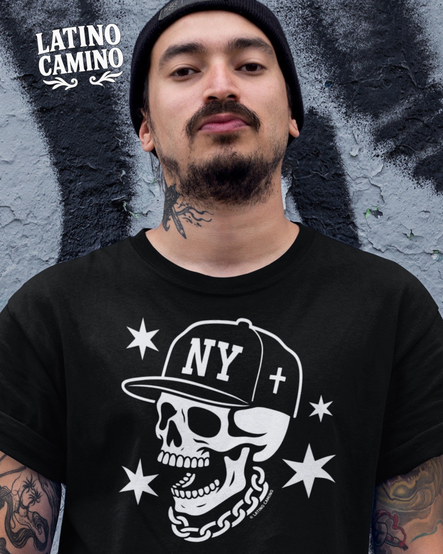 NY City Skull Tshirt