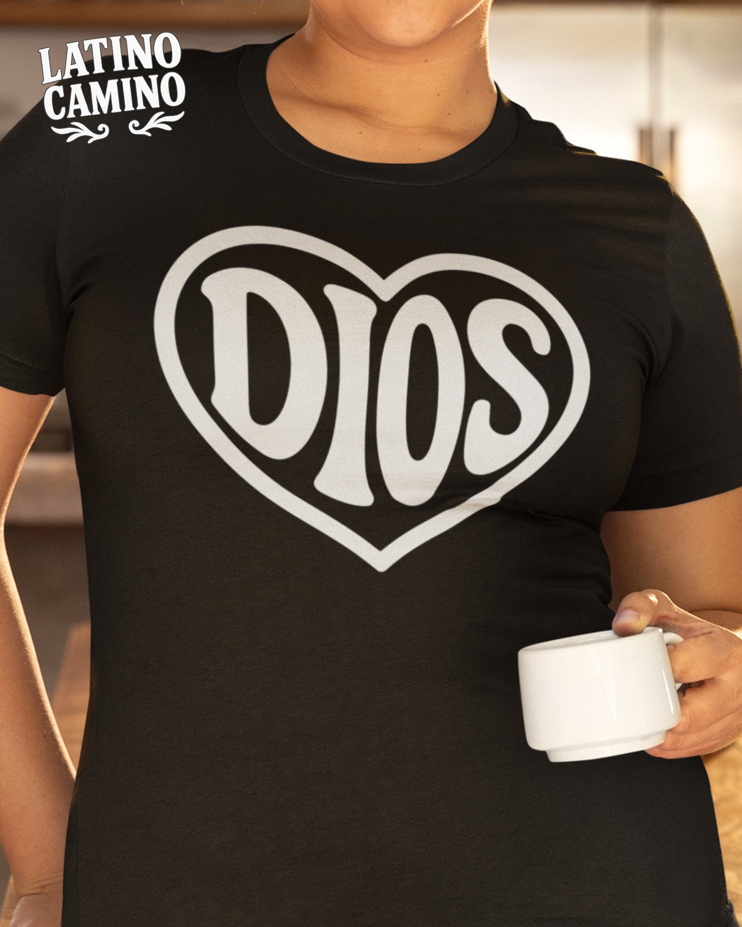 Dios Mod Heart Tshirt