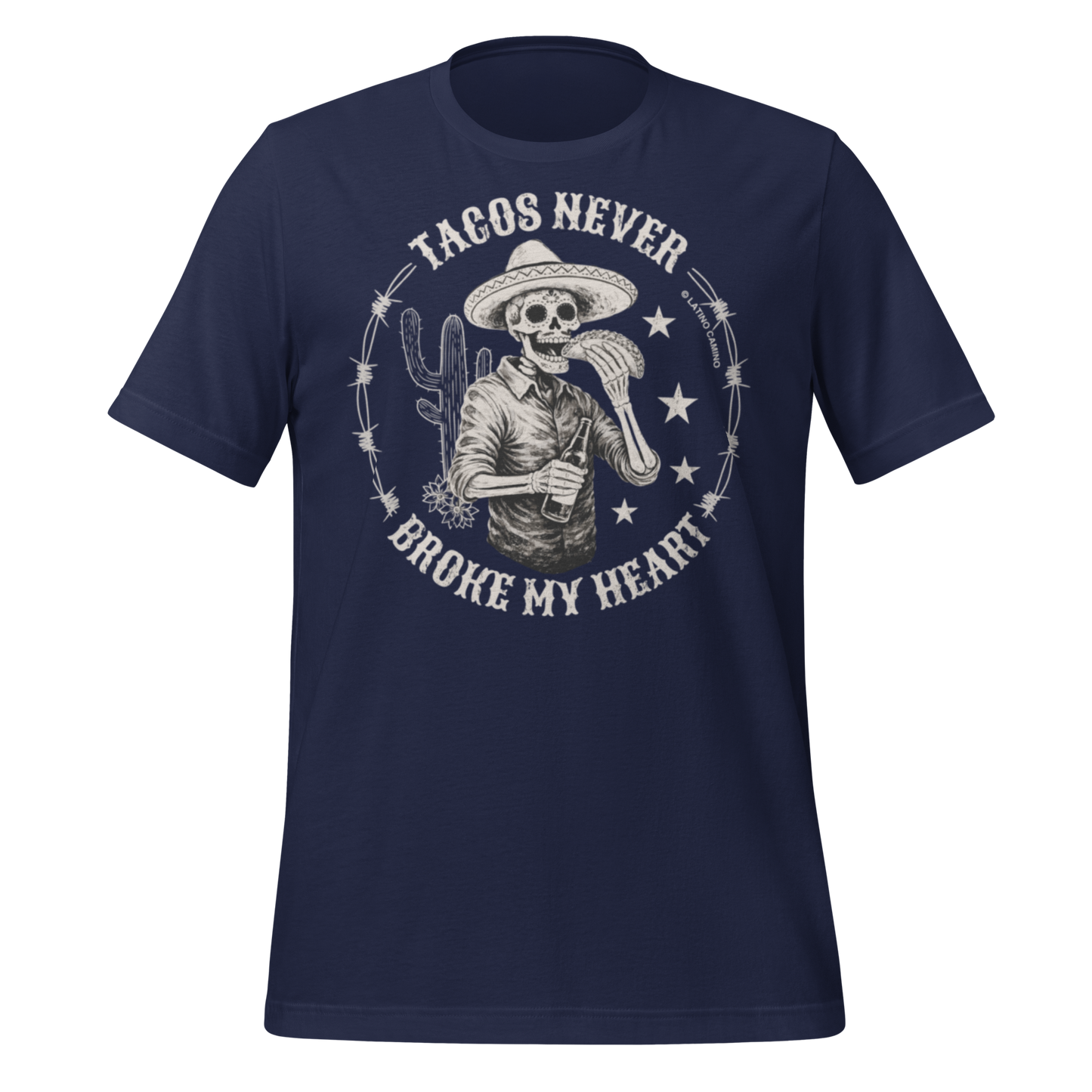 Vintage Tacos Never Broke My  Heart - FRONT print