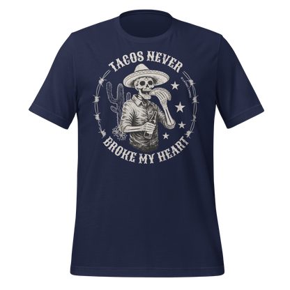 Vintage Tacos Never Broke My  Heart - FRONT print