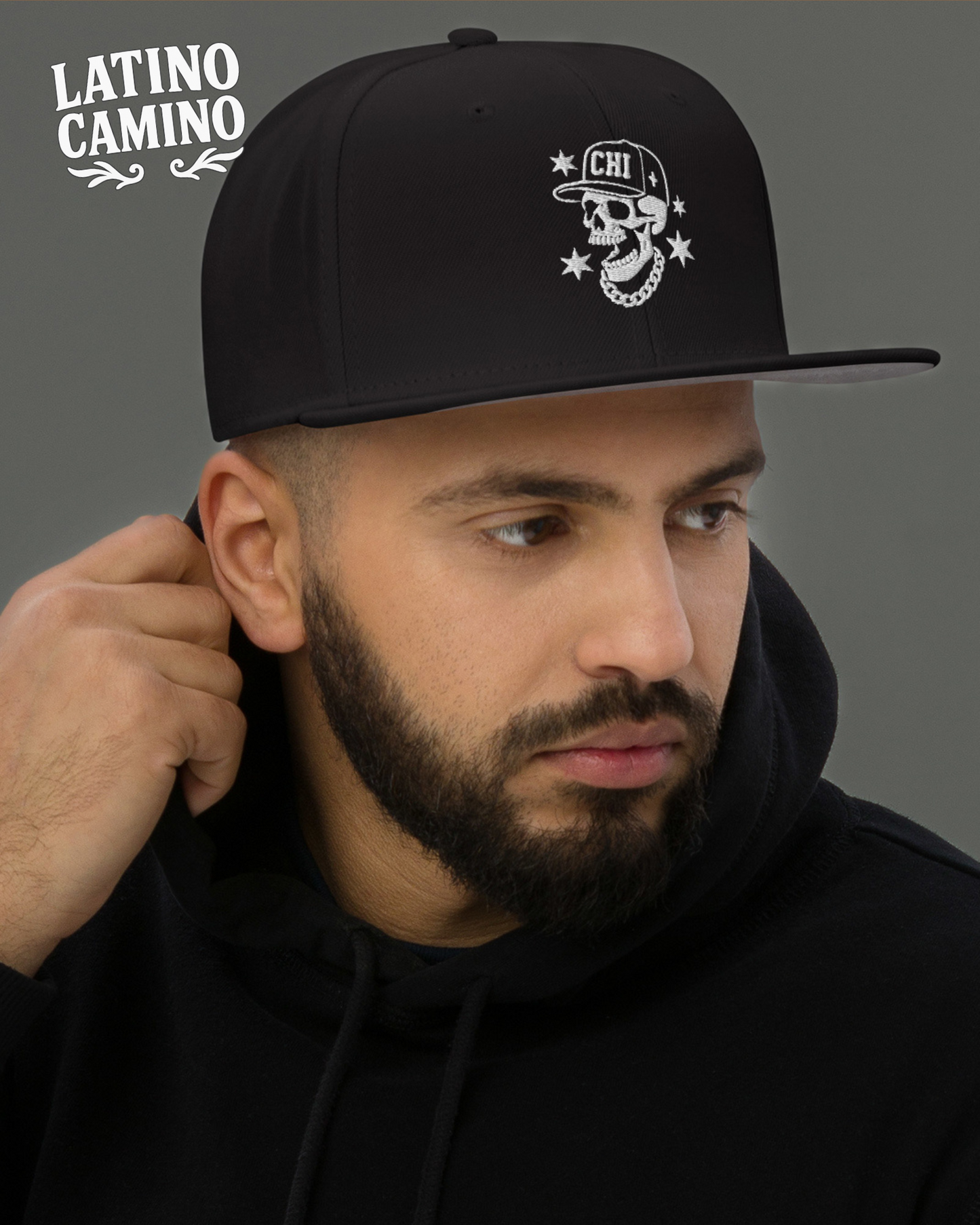 Chicago City Skull Hat