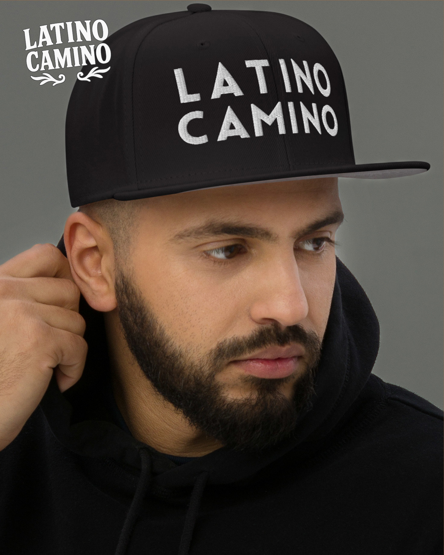 LATINO CAMINO logo hat