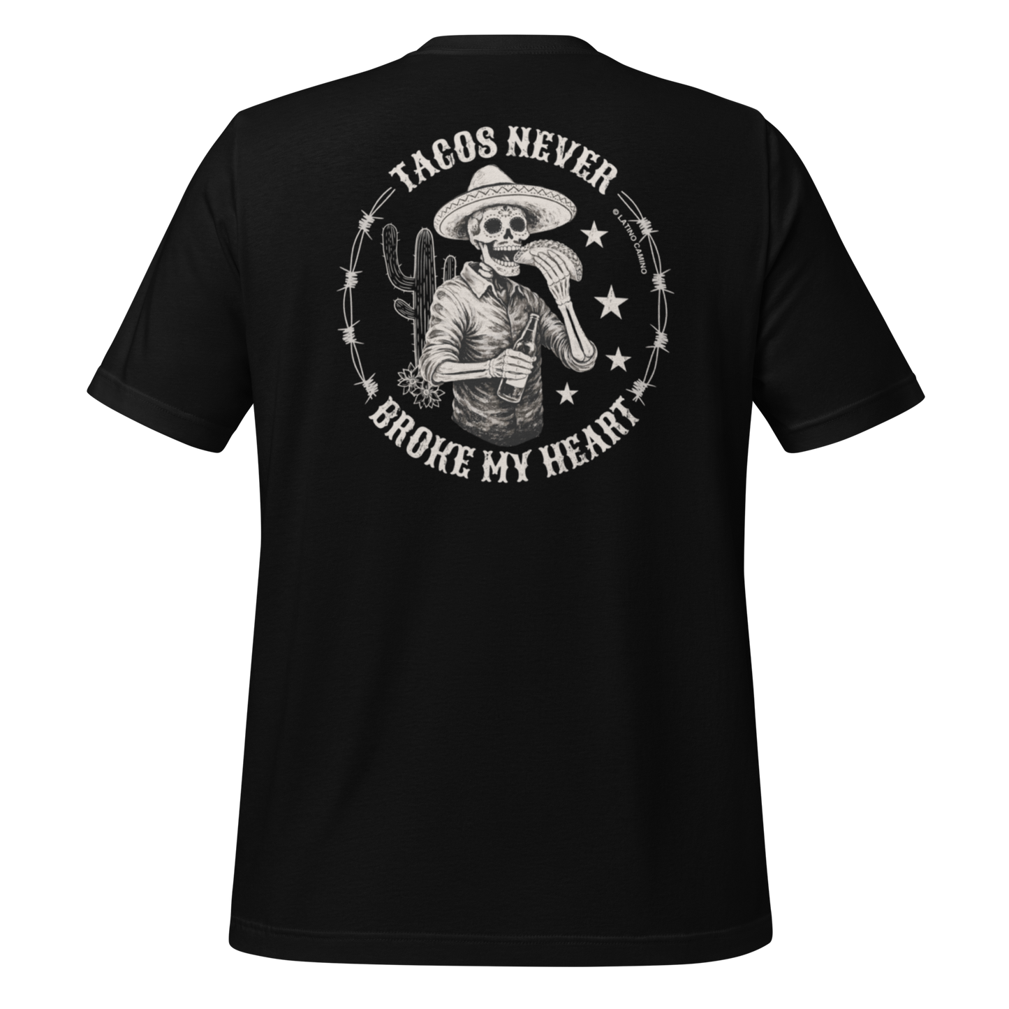 Vintage Tacos Never Broke My Heart - BACK print